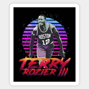 Terry Rozier Retrowave Outrunner Sticker